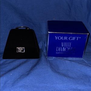 NEW IN BOX ELIZABETH TAYLOR WATCH AND EARRINGS